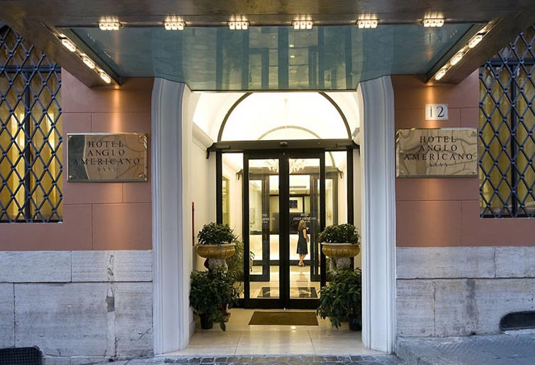 Hotel Anglo Americano Rome Buitenkant foto